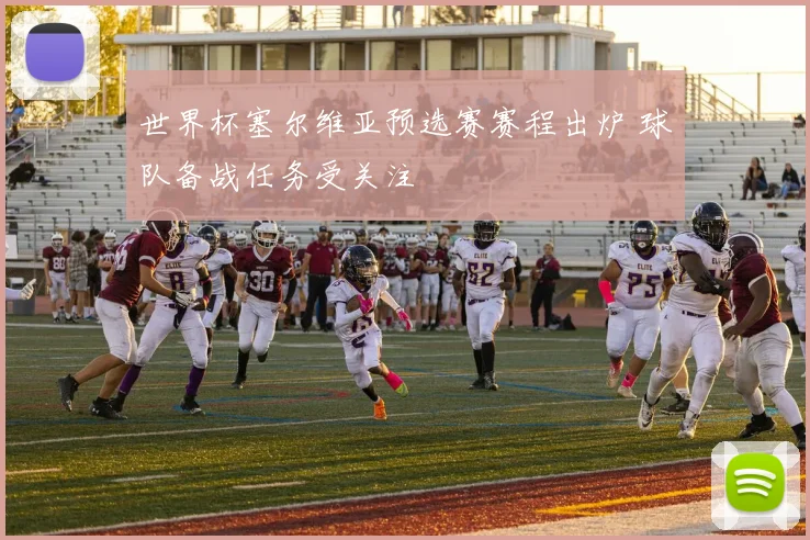 世界杯塞尔维亚预选赛赛程出炉 球队备战任务受关注