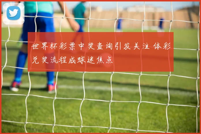 世界杯彩票中奖查询引发关注 体彩兑奖流程成球迷焦点